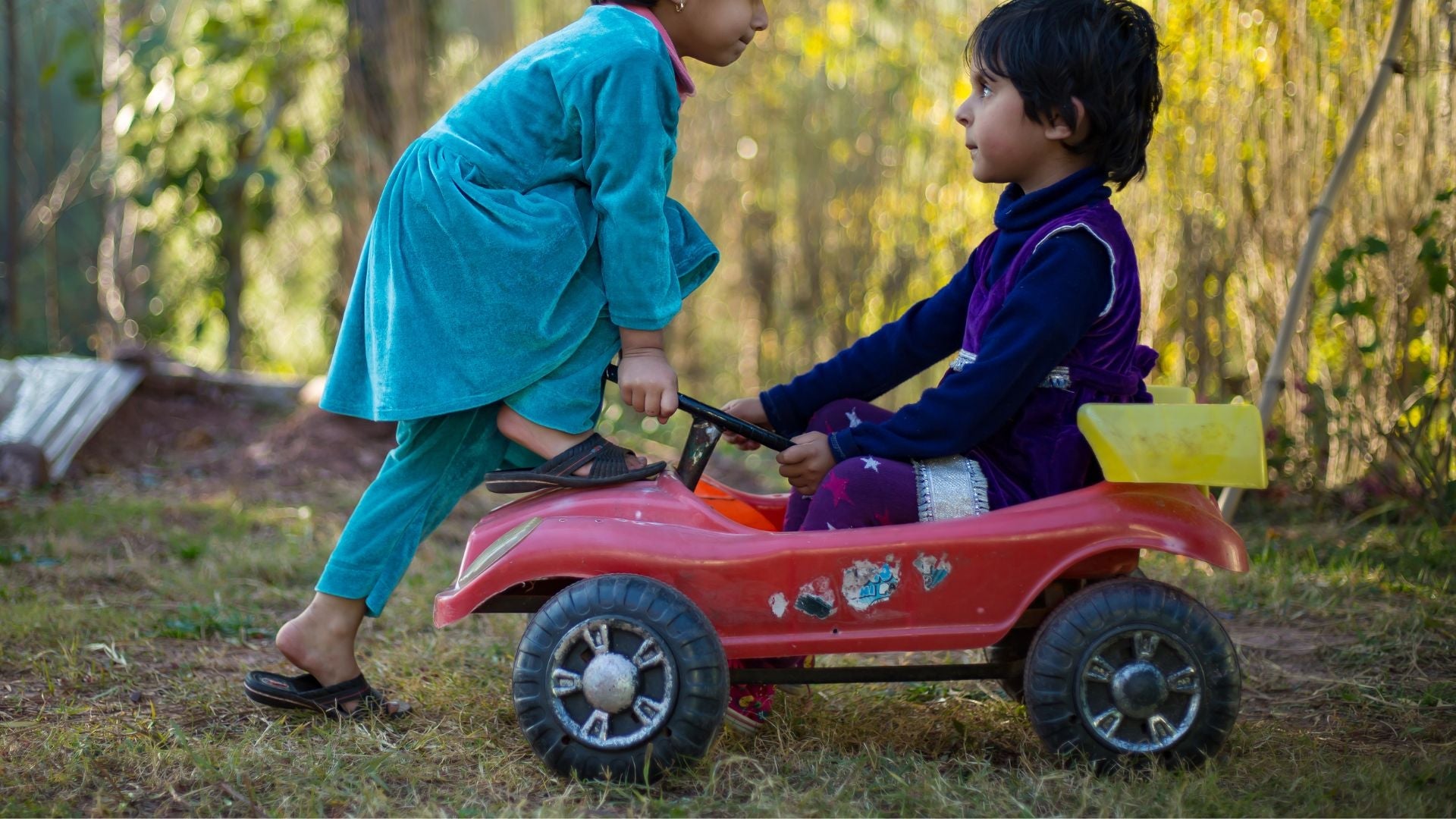 Großspielzeug zum Einsteigen