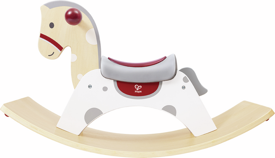 Schaukelpferd aus Holz -  Balancierbrett