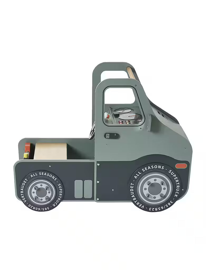 Spielzeugauto Trucki zum Reparieren, aus Holz